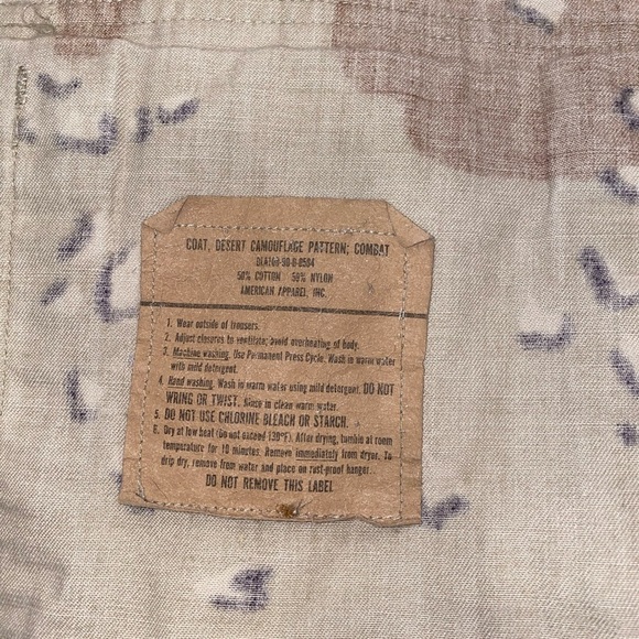 COPY - US Army Camouflage Jacket - Authentic Military Issued See Photo For Meas… - Picture 7 of 10